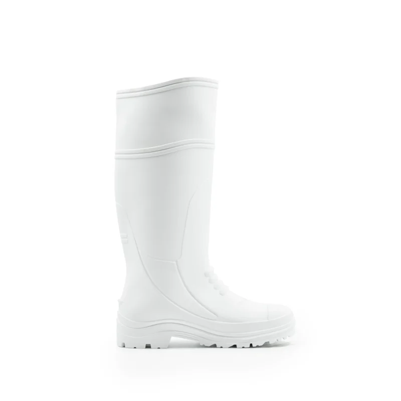 BOTA XTREME DE PVC BLANCA SIN PUNTA DE ACERO - Imagen 2